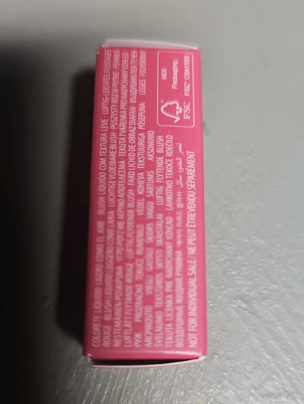BENEFIT COSMETICS Play Daze Airy Liquid Blush In Willa 2ml/0.07US fl.oz NIB